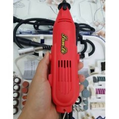 BỘ MÁY KHOAN, MÀI, KHẮC MINI VỚI 100 MÓN PHỤ KIỆN ĐI KÈM