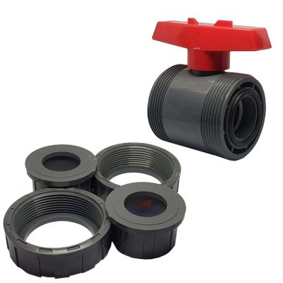 VAN BI NHỰA RẮC CO 2 ĐẦU 4 INCH TLT-RC-04